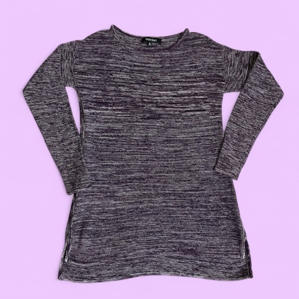 y2k Ellen Tracy Cotton Blend Crewneck Sweater